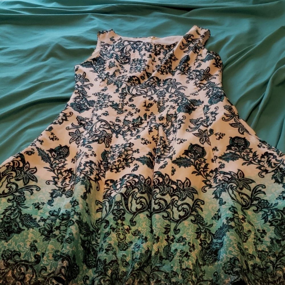 Middle length dress